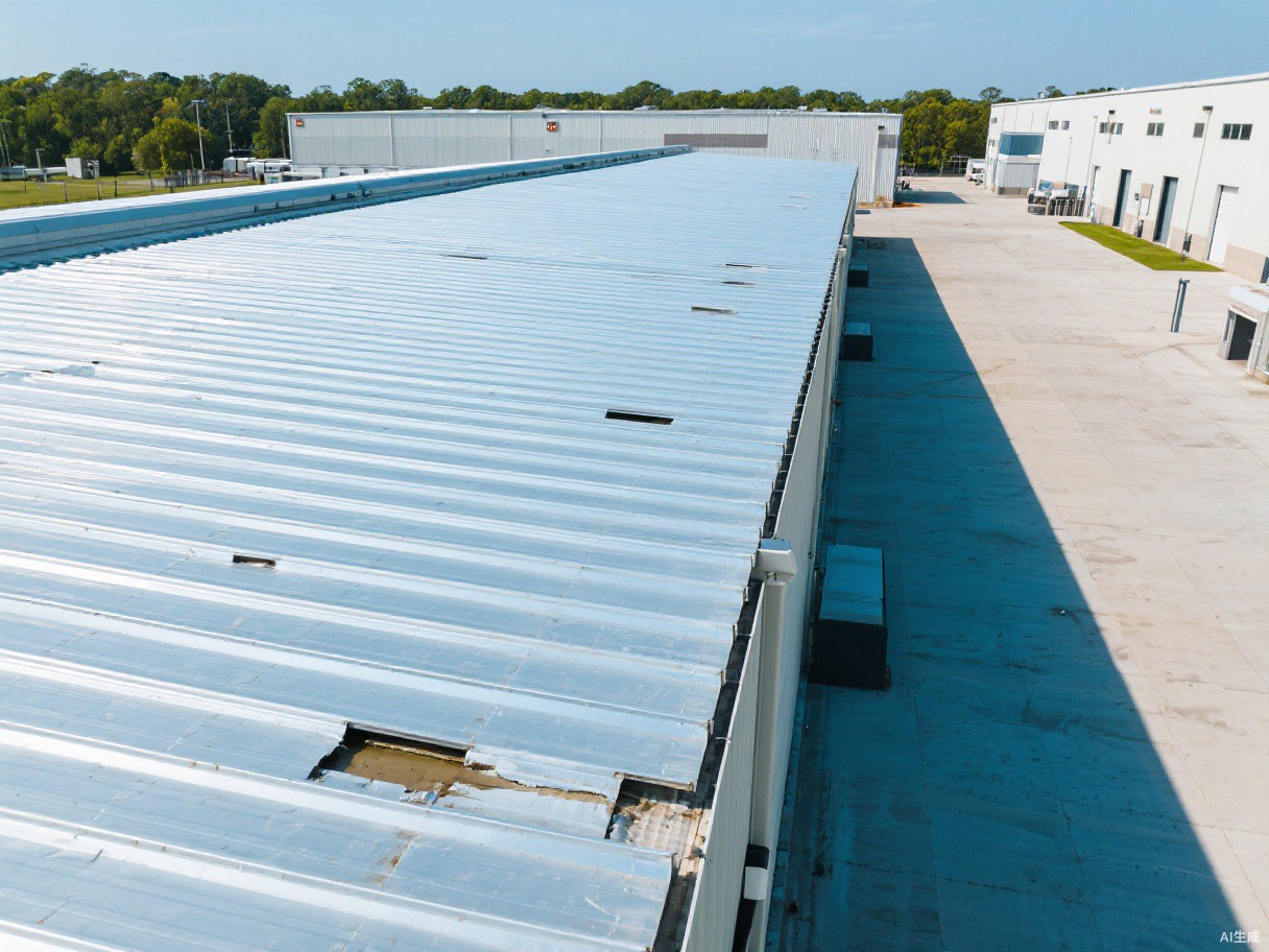 Roof repair completed