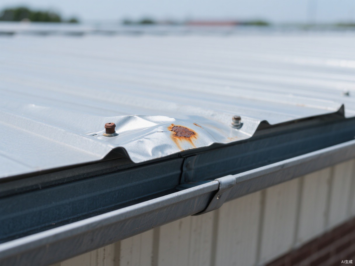 Roof sheet defects